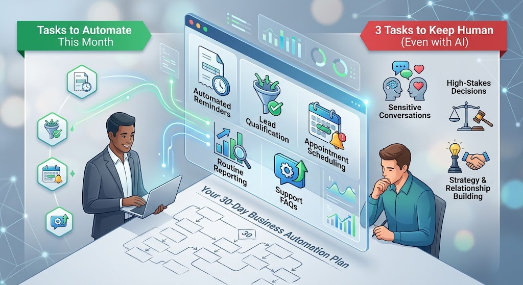 5 Business Tasks to Automate This Month (and 3 to Avoid)