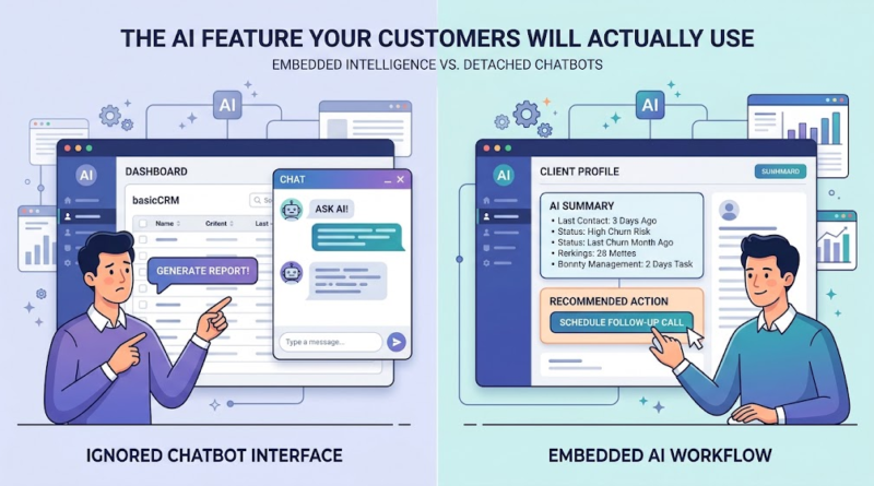 AI features in software products