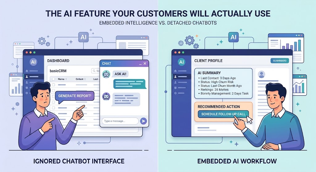 AI Features in Software Products: The Feature Your Customers Will Actually Use